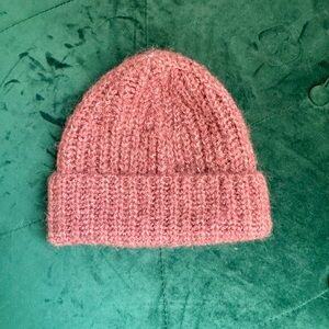 Zara Pink Knit Beanie for Toddler